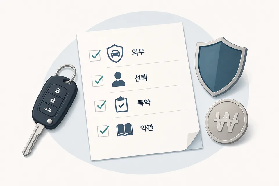 자동차보험 운전자보험 특약과 약관 확인 체크리스트